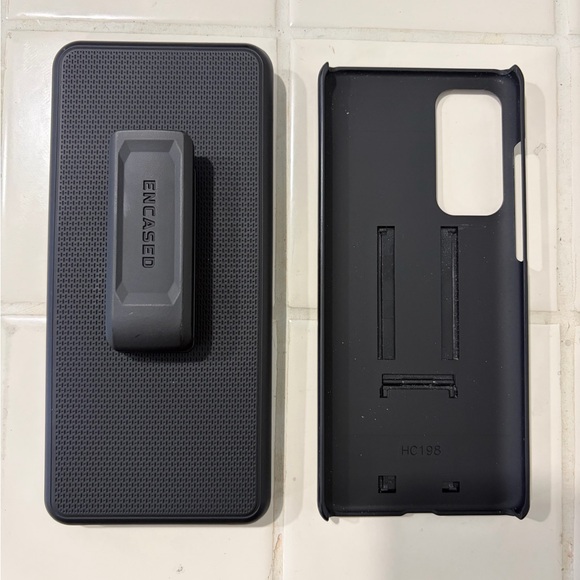 Encased Black Phone Case with Holster - Picture 1 of 4